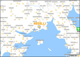 map of Masal-li