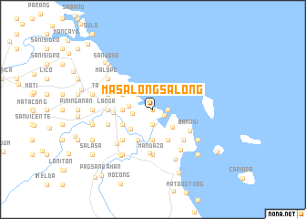 map of Masalong-salong