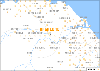 map of Masalong