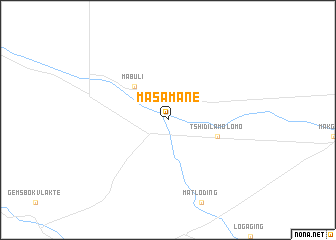 map of Masamane