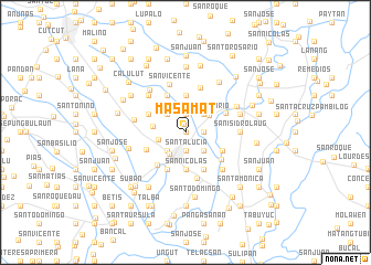 map of Masamat