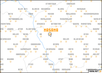 map of Masama