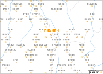 map of Masama