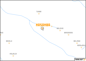 map of Masamba