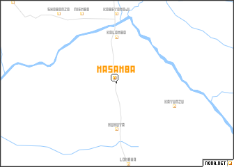 map of Masamba