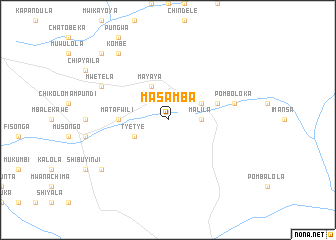 map of Masamba