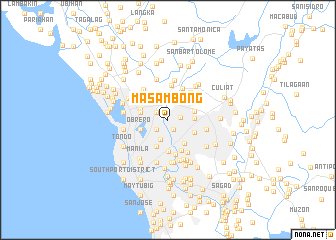 Masambong Quezon City Map Masambong (Philippines) map   nona.net