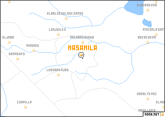 map of Masamila