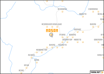 map of Masam