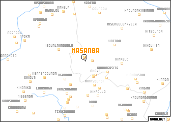 map of Masanba