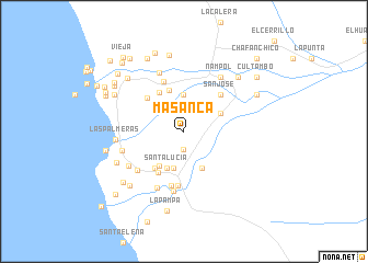 map of Masanca