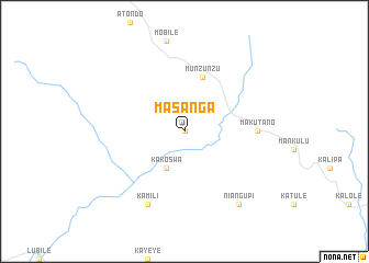 map of Masanga