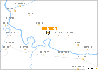 map of Masanga