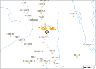 map of Masangou I