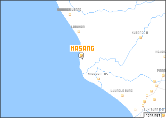 map of Masang
