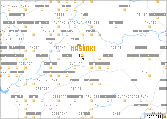 map of Masanki