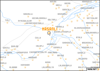 map of Maşanlı