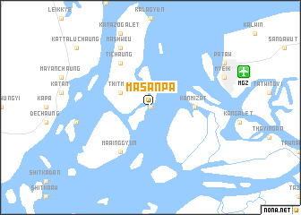 map of Masanpa