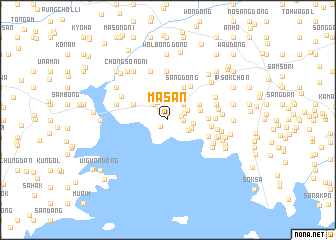 map of Masan