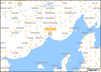 map of Masan