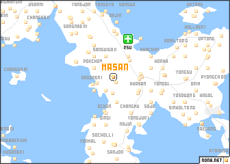 map of Masan