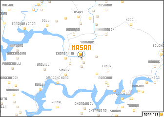 map of Masan