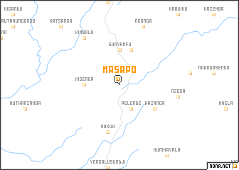 map of Masapo