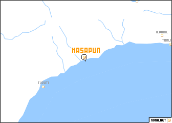 map of Masapun