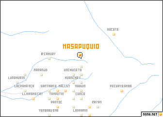 map of Masapuquio