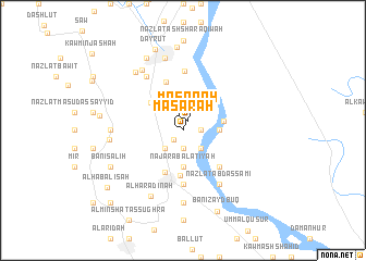 map of Masārah