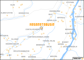 map of Ma‘şarat Abū Şīr