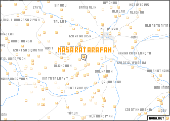 map of Ma‘şarat ‘Arafah