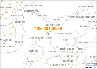 map of Ma‘şarat Na‘sān
