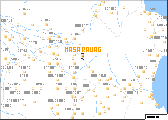 map of Masarauag