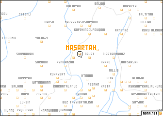 map of Ma‘şartah