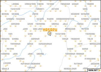 map of Masaru