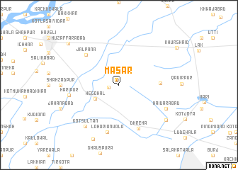 map of Māsar