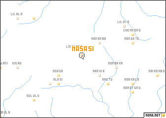 map of Masasi