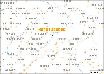 map of Masatjamama