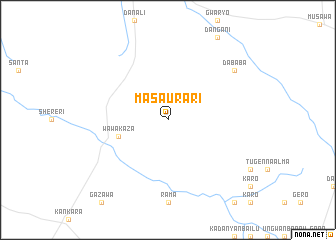 map of Masaurari