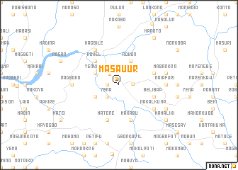 map of Masauur