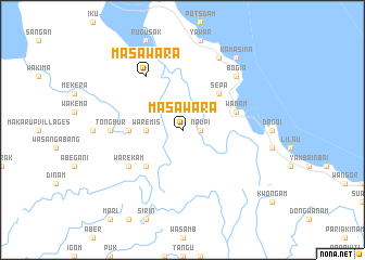 map of Masawara