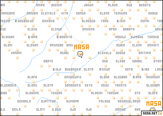 map of Masa