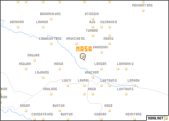 map of Masa