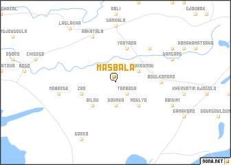 map of Masbala