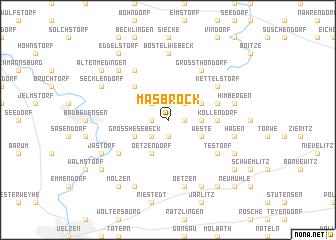 map of Masbrock