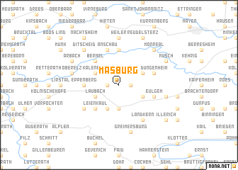 map of Masburg