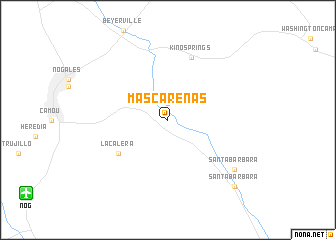 map of Mascareñas
