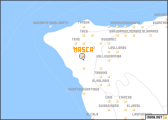 map of Masca