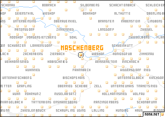 map of Maschenberg